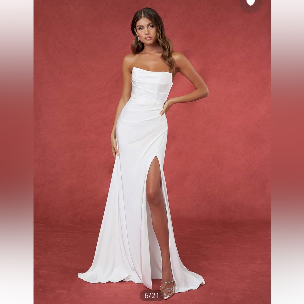 Azazie Moonlight Wedding Dress NWOT